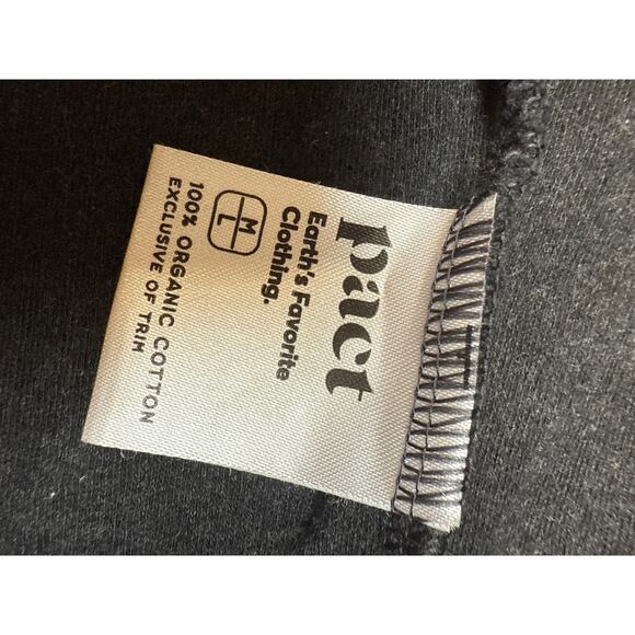 Pact airplane cardigan size women’s size m/L charcoal - Picture 7 of 11